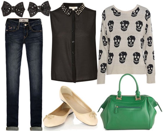 Class to Night Out: Studded Top - College Fashion