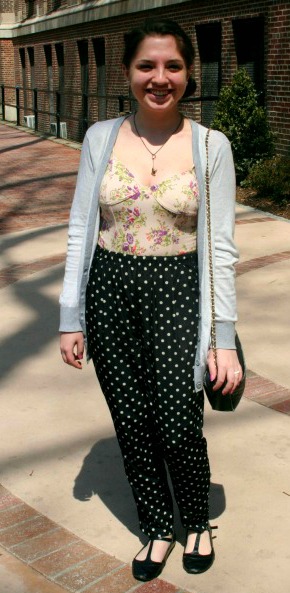 Student street fashion at pratt institute