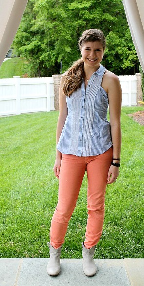 Student street style at meredith college