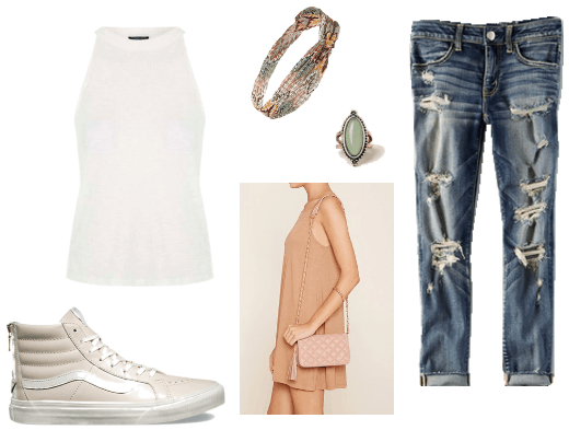 outfit inspired by "Stupid Girl"