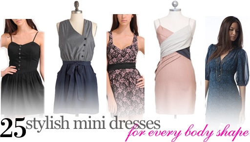 25 stylish mini dresses for every body shape