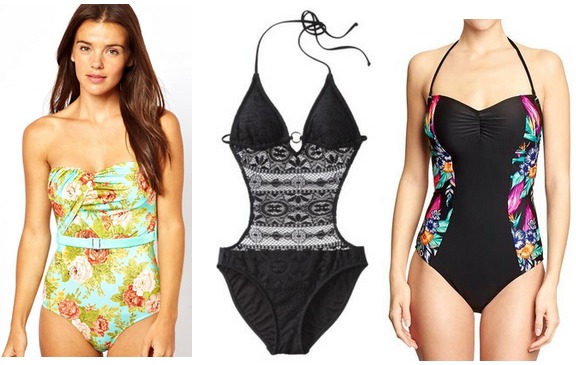 Stylish one piece swimsuits