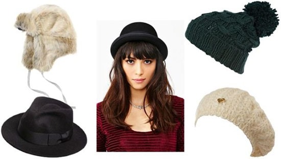 Stylish winter hats