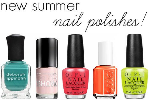 Summer 2014 nail polishes