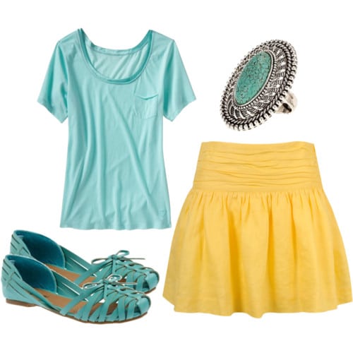 How to wear a summer skirt