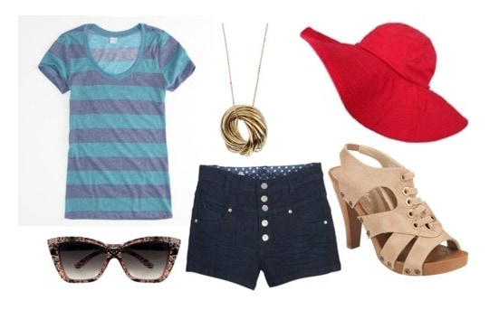 How to wear a sun hat - outfit 1