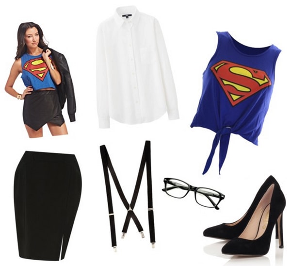 Superwoman in disguise costume