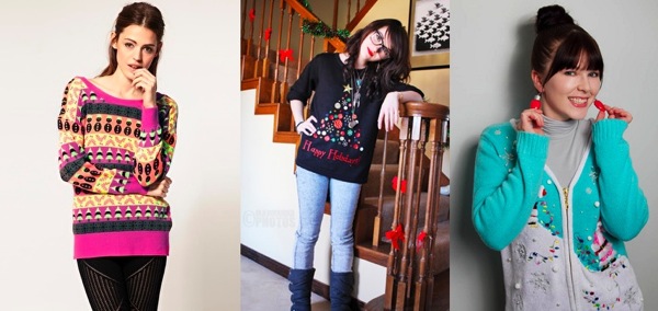 Holiday Sweater Collage