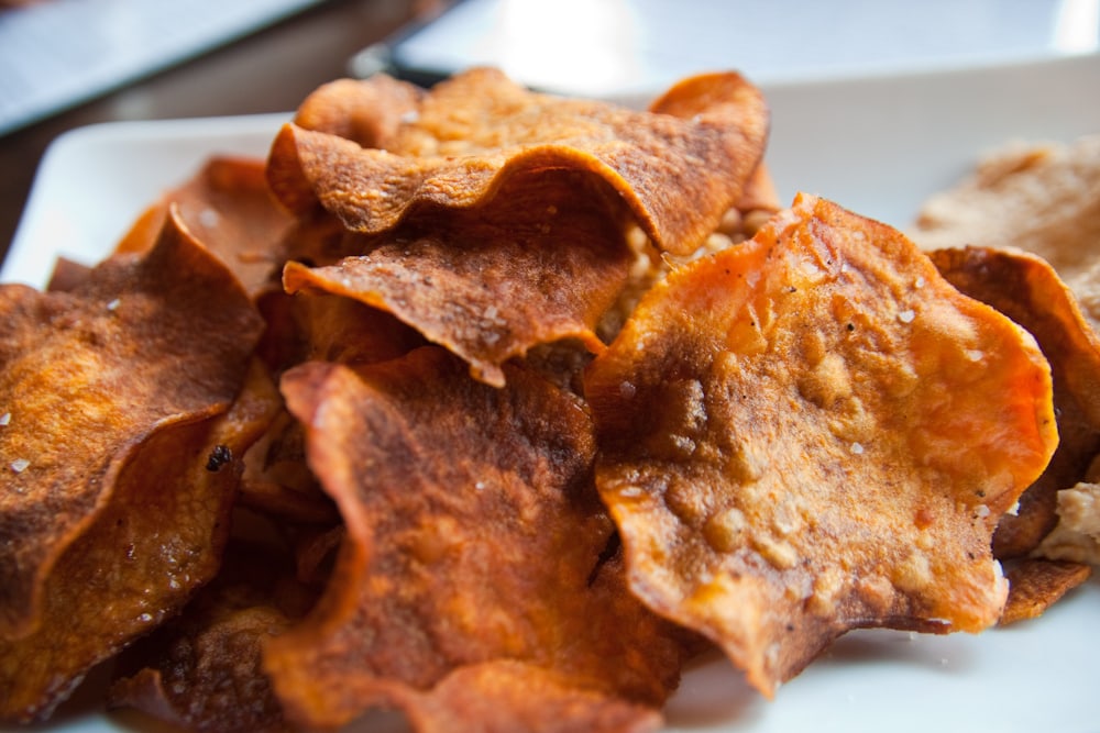 Sweet potato chips