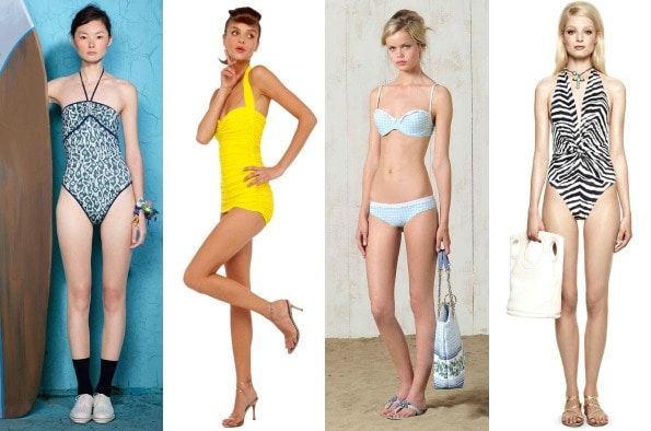 swimwear at Suno, Norma Kamali, Philosophy and Emilio Pucci Resort 2012
