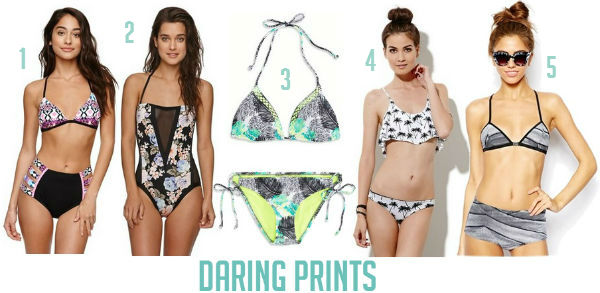 Printed Swimsuits Summer 2014