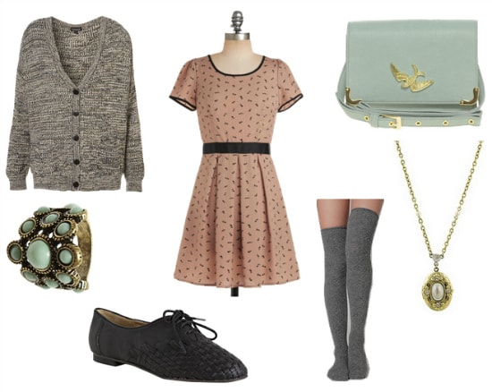 Sylvia Plath Inspired Outfit 1