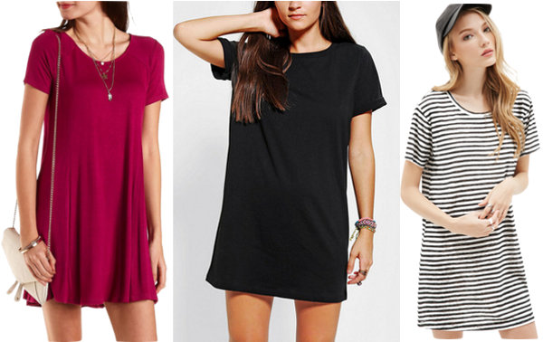 3 T shirt dresses