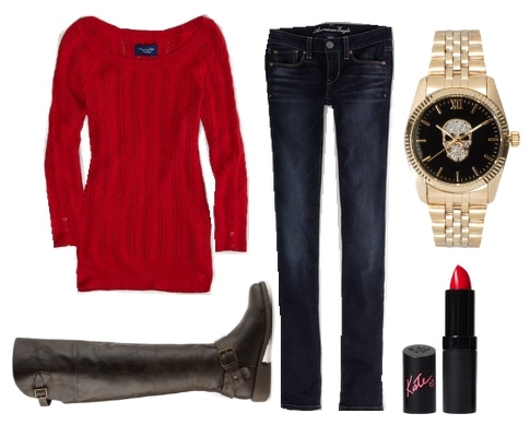 A classic timeless outfit for tall girls