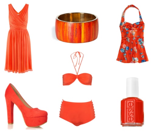 Tangerine spring 2012 color trend