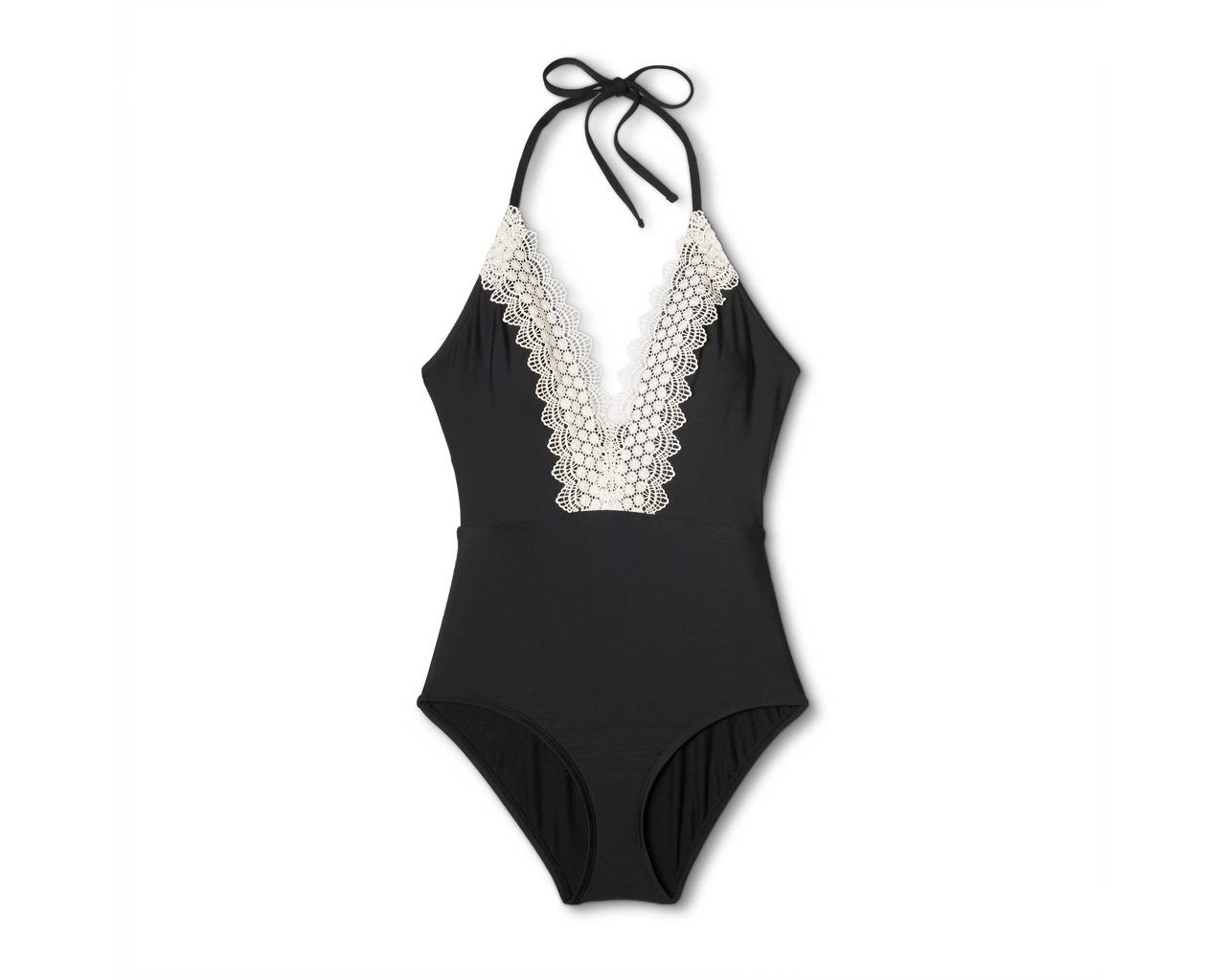 Women's one-piece bathing suit from Target.
