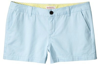 Target pastel blue shorts
