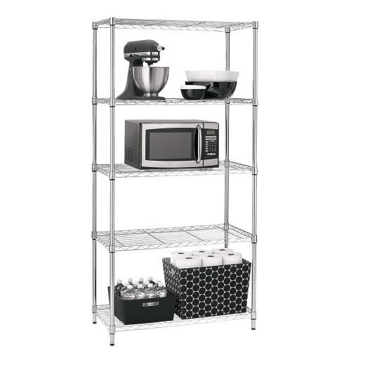 Target wire shelving