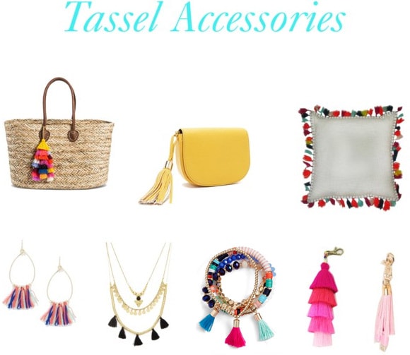 Tassel accessories for summer