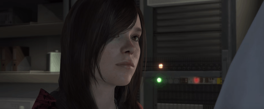 screenshot of teenage jodie from beyond two souls video game