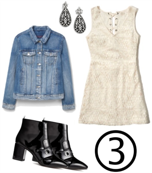 outfit with mixed textures 3