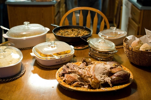 Thanksgiving food