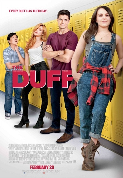 The Duff poster - iconic movie outfits