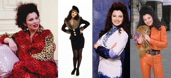 Fashion from the TV show The Nanny