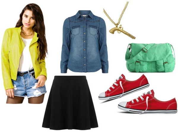 The Outsiders fashion: Light/Dark outfit