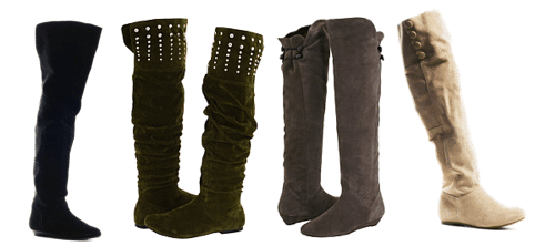 Over-the-knee boots