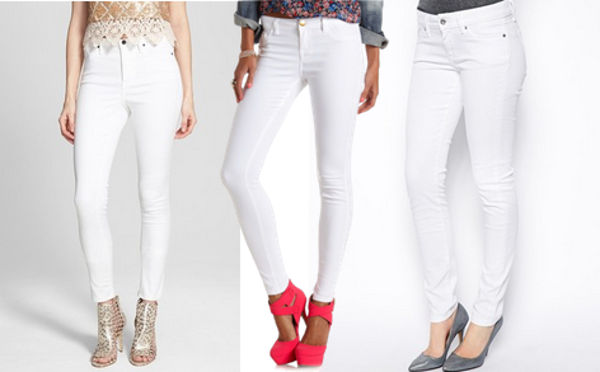 Class to Night Out: White Jeans - College Fashion