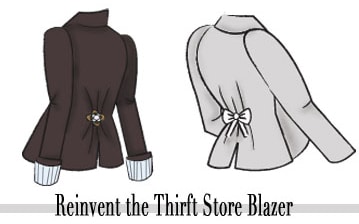 How to reinvent the thrift store blazer