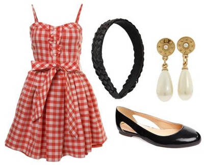 How to wear gingham