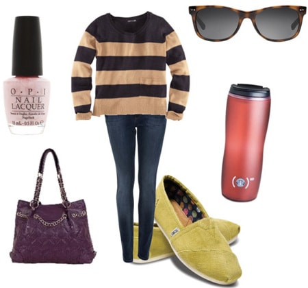 Outfit inspired by TOMS Shoes