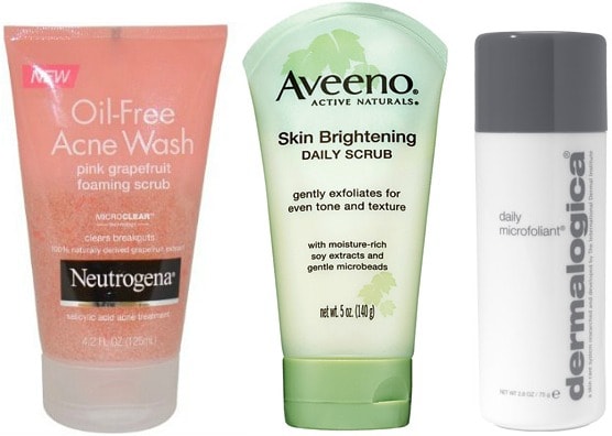 Top face scrub picks