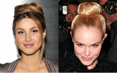 Hairstyle idea: Top Knot