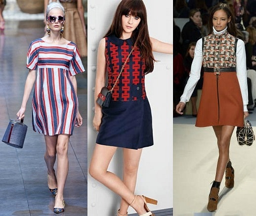 1960s inspired dresses