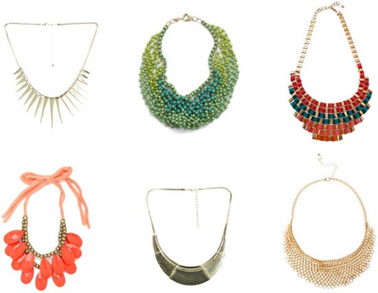 Statement necklaces
