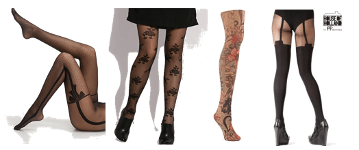 Trompe l'oeil tights