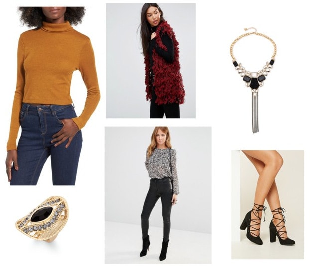 turtleneck night out outfit