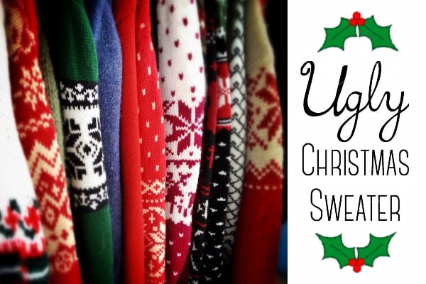 christmas sweater outfit ideas