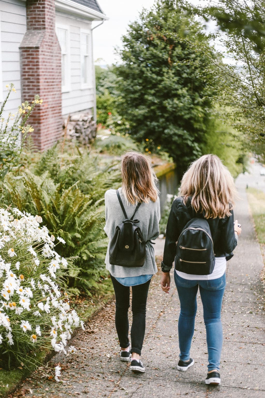 Girls with Backpacks