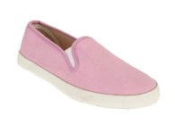 Urban Outfitters Pink Over Dyed slip ons