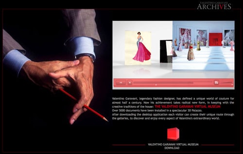 Valentino online museum