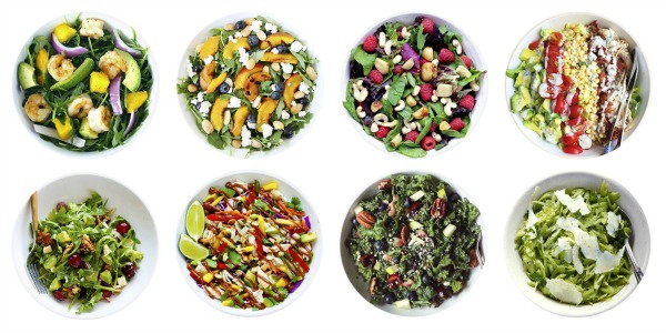 Various salads