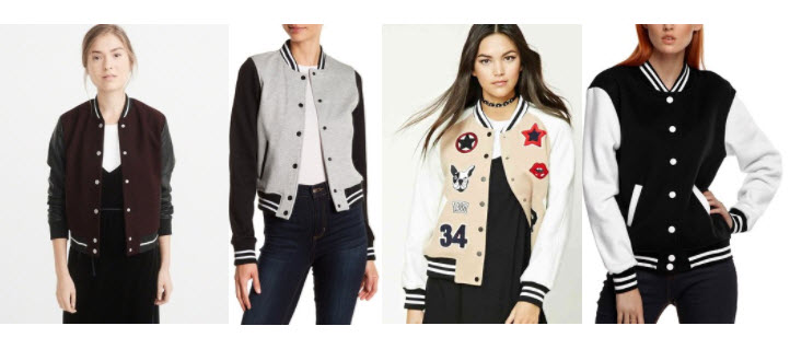 varsity jacket outfit aesthetic