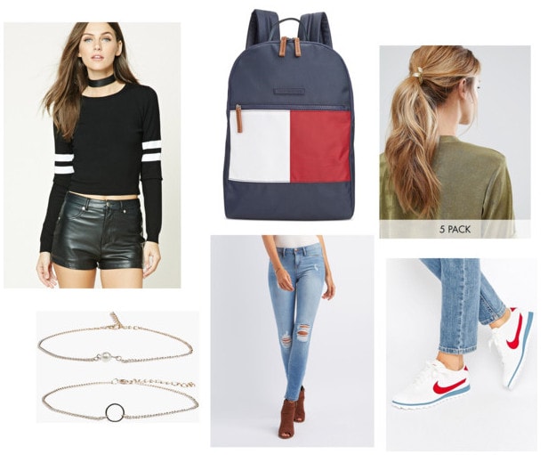 varsity sweater class outfit