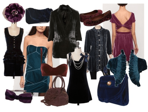 velvet collage