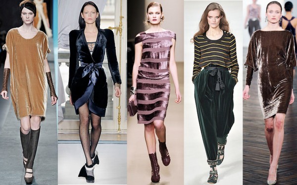 Velvet fashion trend