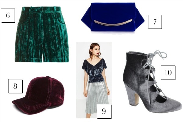 5 more velvet items